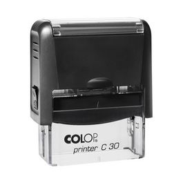 COLOP Tampon pour texte Printer C30, 5 lignes, noir