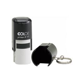 COLOP Tampon pour texte Printer R17, rond, noir