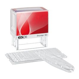 COLOP Textstempelautomat "DIY Sets" Printer 30/1 Set, weiß