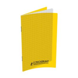 CONQUERANT CLASSIQUE Carnet piqûre, 110 x 170 mm, quadrillé