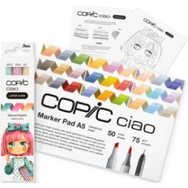 COPIC Marqueur ciao "LAYER & MIX Manga Starter Set", Vibrant