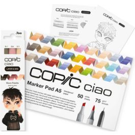 COPIC Marqueur ciao "LAYER & MIX Manga Starter Set", Warm
