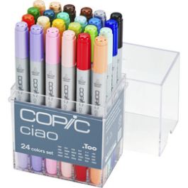 COPIC Marqueur ciao, set de 24