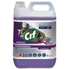 Cif Nettoyant désinfectant concentré 2in1 Professional, 5 L