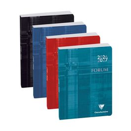 Clairefontaine Agenda scolaire FORUM Metric, 2026/27,assorti x12