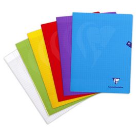 Clairefontaine Cahier piqûre Mimesys, 170 x 220 mm, rouge