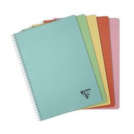 Clairefontaine Cahier reliure intégrale LINICOLOR, A4 x5