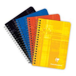 Clairefontaine Carnet à spirale, 90 x 140 mm, quadrillé 5x5