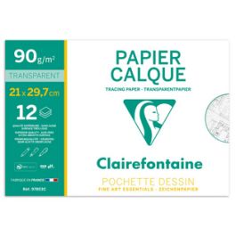 Clairefontaine Papier calque, 90/95 g/m2, 240 x 320 mm