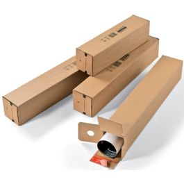 ColomPac Tube d'expédition, pour format A2, couleur: marron x10
