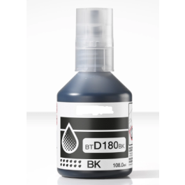 Bouteille d'encre compatible Brother BTD180BK - noire