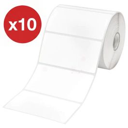Étiquettes compatibles Brother RDS03E1 - blanche - pack de 10