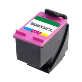 Cartouche compatible HP 7FP20UE / 308 - multicouleur