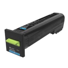 Toner compatible Lexmark 72K0X20 - cyan