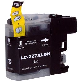 Cartouche compatible Brother LC227XLBK - noire