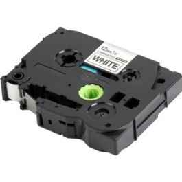 Ruban cassette compatible Brother TZE131 - noir, transparent