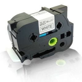 Ruban cassette compatible Brother TZE261 - noir, blanc