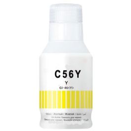 Bouteille d'encre compatible Canon 4432C001 / GI-56 Y - jaune