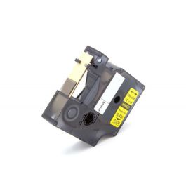 Ruban compatible Dymo 18432 / S0718450 - noir, jaune