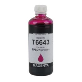 Bouteille d'encre compatible Epson C13T664340 / 664 - magenta