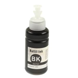 Bouteille d'encre compatible Epson C13T67314A / T6731 - noire