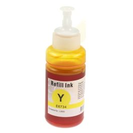 Bouteille d'encre compatible Epson C13T67344A / T6734 - jaune