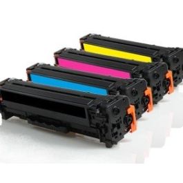Toners compatibles HP 203X / CF540X-3 - Multipack 4 couleurs (BK,C,M,Y)