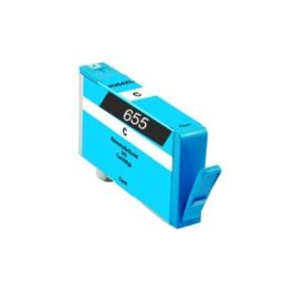 Cartouche compatible HP CZ110AE / 655 - cyan