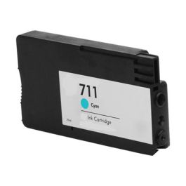 Cartouche compatible HP CZ130A / 711 - cyan