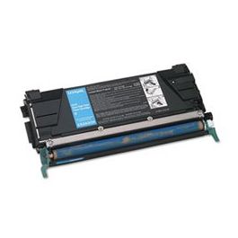Toner compatible Lexmark C5242CH - cyan