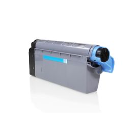 Toner compatible OKI 44318607 - cyan