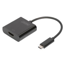 DIGITUS Adaptateur graphique USB 3.1, USB-C - HDMI, noir