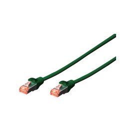 DIGITUS Câble de brassage, Cat. 6, S/FTP, 5,0 m, vert