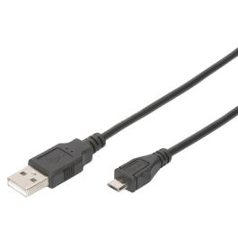DIGITUS Câble de connexion USB 2.0, USB-A-micro USB-B, 1,8 m