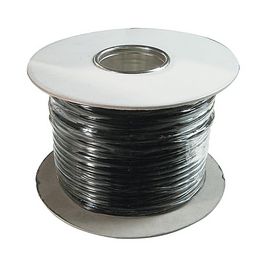 DIGITUS Câble méplat téléphonique,4 conducteurs, 100 m, noir