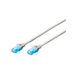 DIGITUS Câble patch, Cat. 5e, U/UTP,  7,0 m, gris