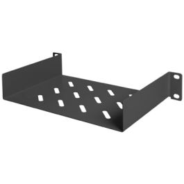 DIGITUS Etagère 10", 1U, noir RAL 9005