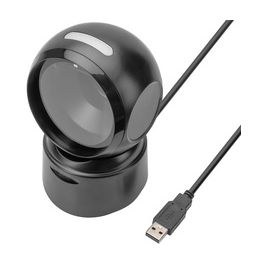 DIGITUS Lecteur de code-barres 1D/2D USB, noir