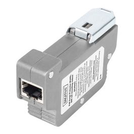 DIGITUS Parasurtenseur PoE (RJ45), montage sur rail DIN