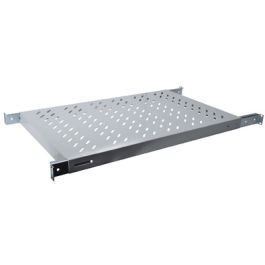 DIGITUS étagère 19", 1 U, Profondeur: 700 mm gris clair