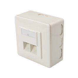 DIGITUS boîtier pour montage en saillie cat. 5e, classe D,