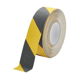 DURABLE Bande antidérapante DURALINE GRIP, 75 mm, noir/jaune