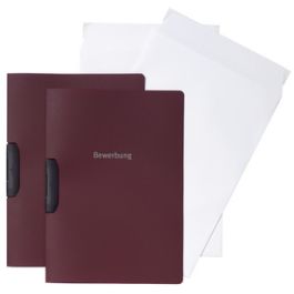 DURABLE Bewerbungs-Set DURASWING JOB, DIN A4, aubergine