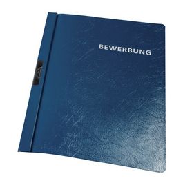 DURABLE Bewerbungsmappe, DIN A4, blau, mit Clip