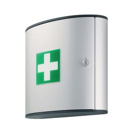 DURABLE Boîte à pharmacie FIRST AID BOX M, argent
