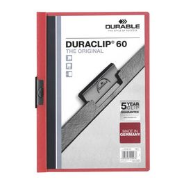 DURABLE Chemise à clip DURACLIP ORIGINAL 60, A4, rouge