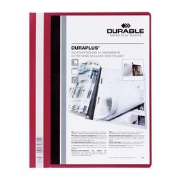 DURABLE Chemise à lamelle DURAPLUS, A4, rouge