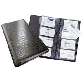 DURABLE Classeur à anneaux pour cartes de visite VISIFIX