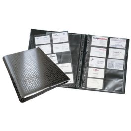 DURABLE Classeur à anneaux pour cartes de visite VISIFIX