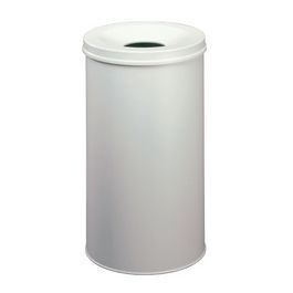 DURABLE Corbeille à papier SAFE ROND 65, 60 litres, gris